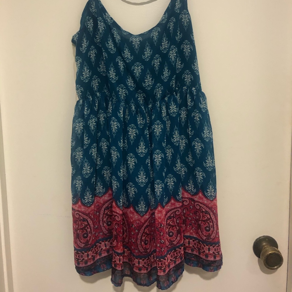 Open back dress
